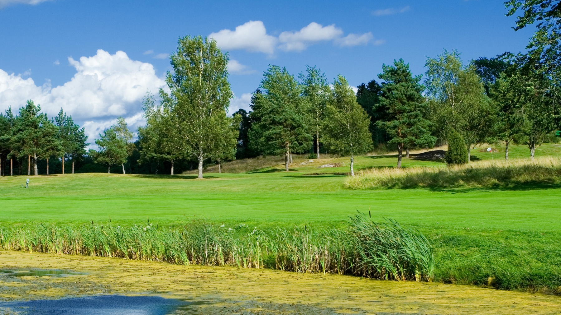 Golf landscape in the Nordic region